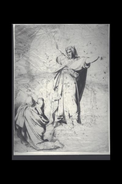 Scena dell'Apocalisse: la visione dei sette candelabri
