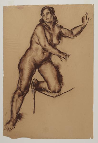 Studio accademico di nudo femminile