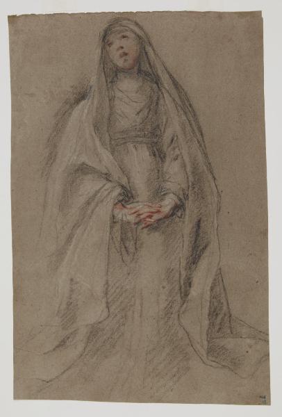 Figura femminile in adorazione