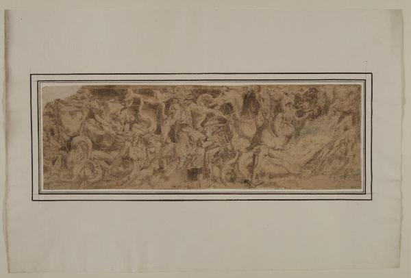 Fregio con Trionfo di Nettuno