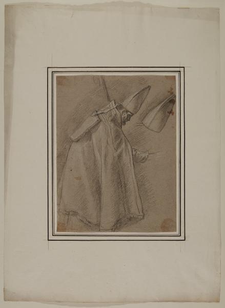 Figura di vescovo (Studio per il Miracolo di San Biagio)