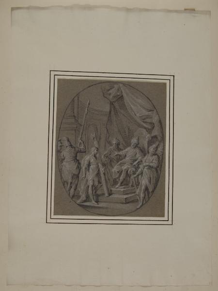 Sant'Ambrogio nelle funzioni di console romano