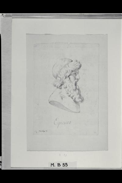 Busto di Epicuro