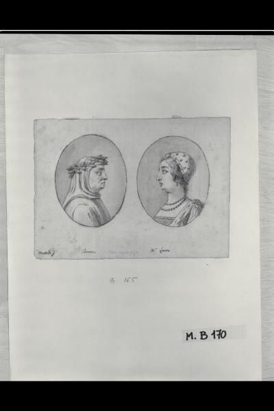 Profili di Petrarca e di Laura