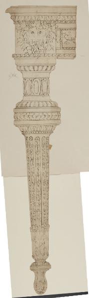 Disegno per l'angolo di un tavolo