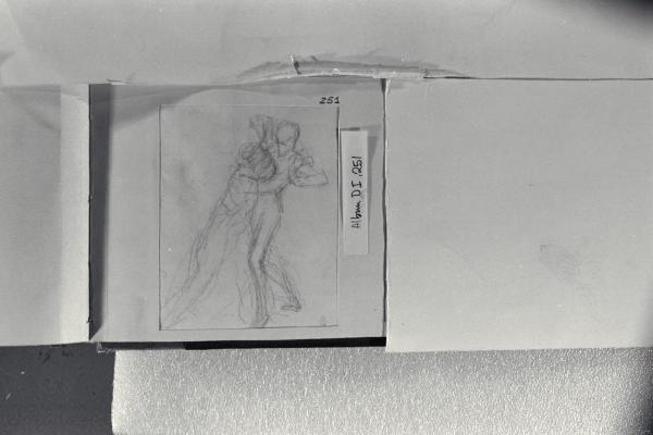 Abbozzo di due figure
