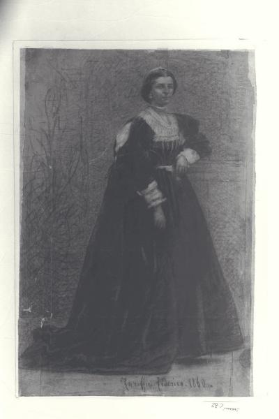 Figura femminile in costume