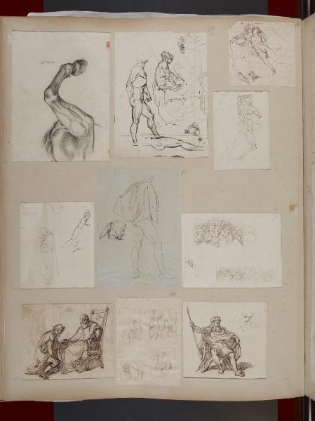 Michelangelo al cospetto di Giulio II (?)