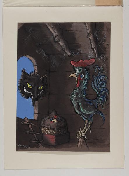 Il galletto e la volpe