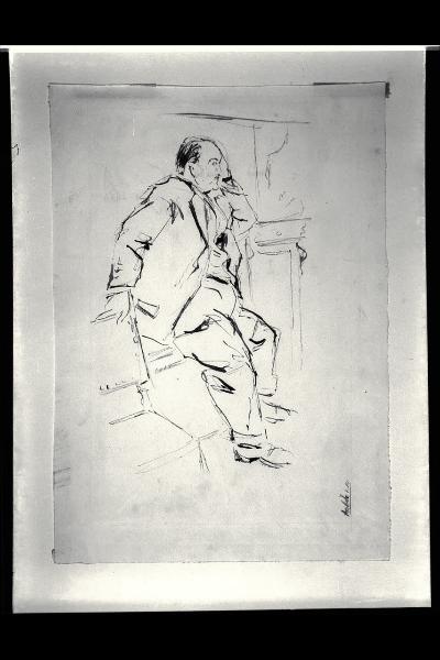 Uomo seduto