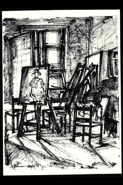 Interno Sala Pittura - Accademia Belle Arti - Palermo