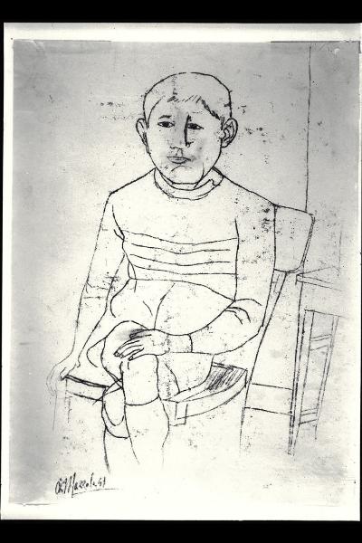 Bambino seduto