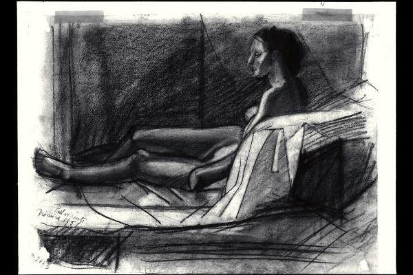 Nudo femminile sdraiato