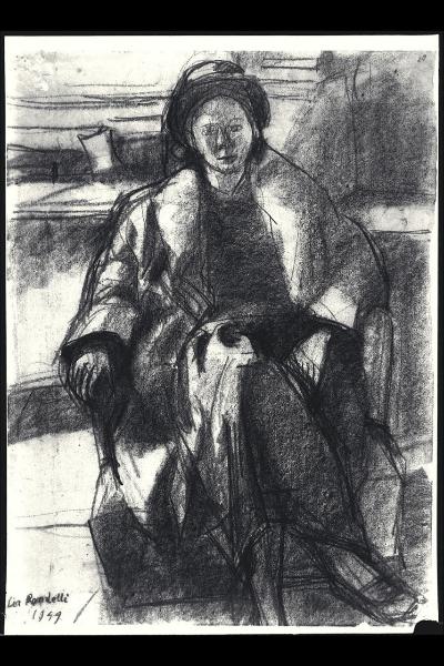 Donna seduta
