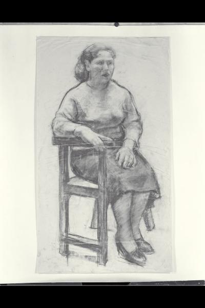 Donna seduta