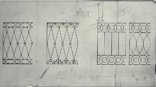 Parapetti in ferro battuto