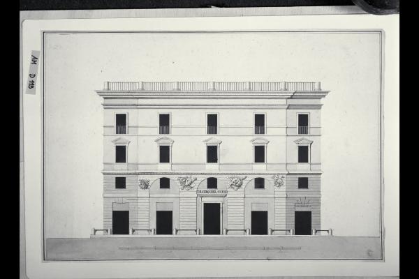 Prospetto di Teatro del Genio
