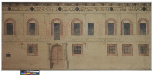 Facciata perduta di Palazzo Fontana Silvestri a Milano