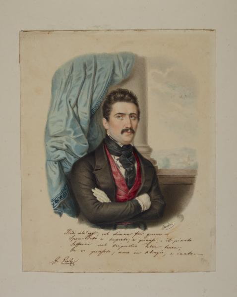 Ritratto di Giovanni Prati