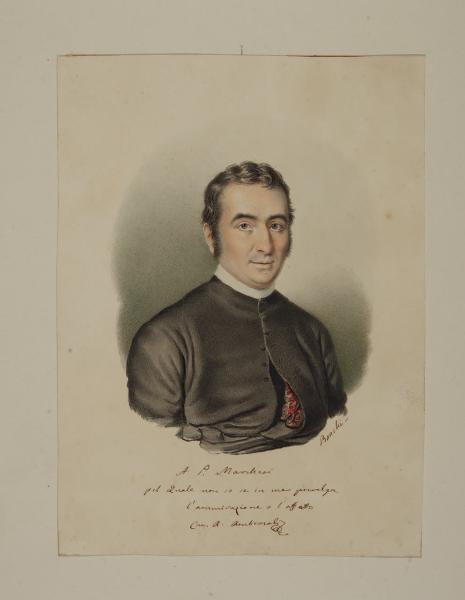 Ritratto del canonico Ambrogio Ambrosoli