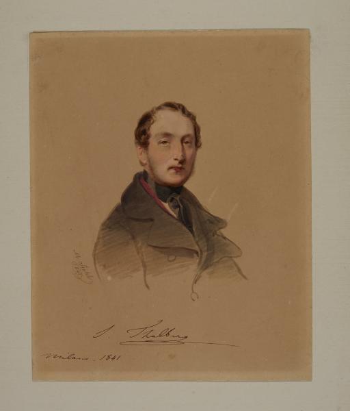 Ritratto del pianista Sigmund Thalberg