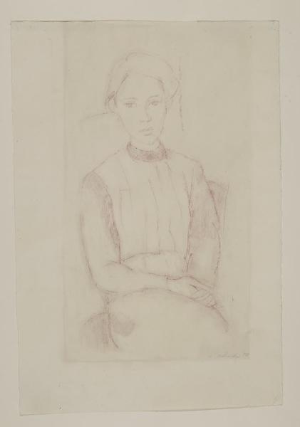 Donna seduta