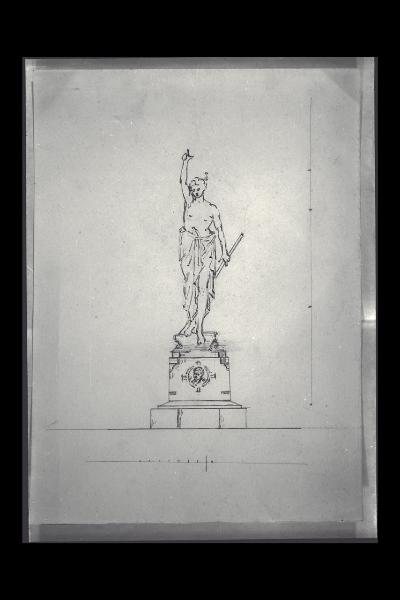Schizzo di statua