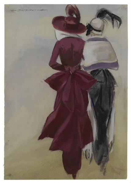 Due figure femminili di spalle