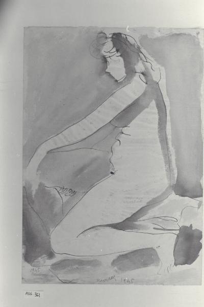 Donna accasciata