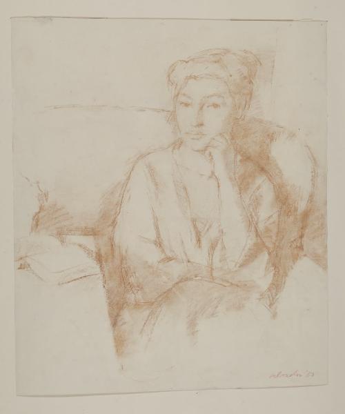Donna seduta