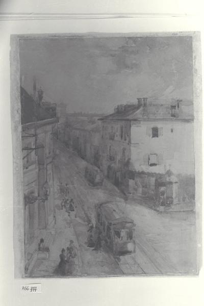 Tram in via Vigentina a Milano