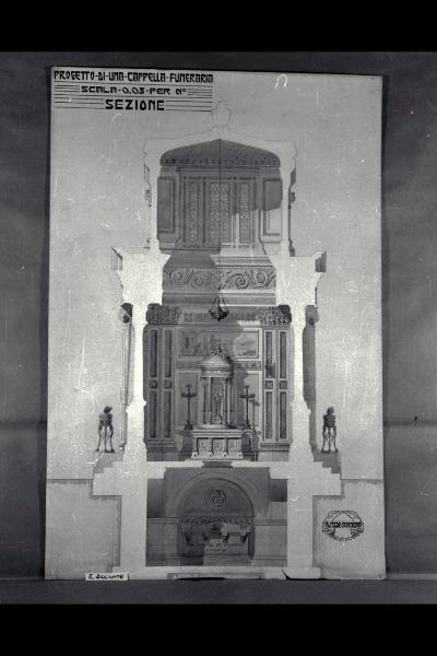 Progetto di una cappella funeraria