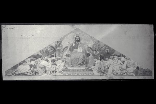 Apocalisse. Studio per il prospetto della cattedrale di Amalfi
