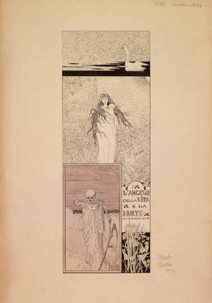 Albo della Morte: l'angelo della Vita e la Morte