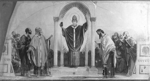 Miracolo di San Spiridione (per mosaico nella chiesa di Trieste)