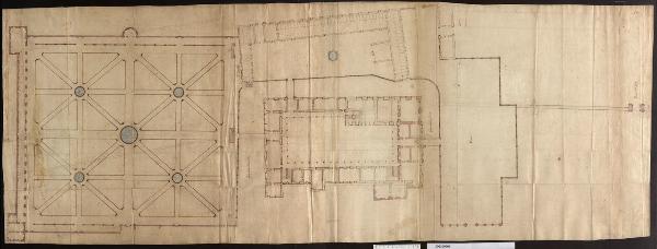Pianta del complesso architettonico di Austerlitz