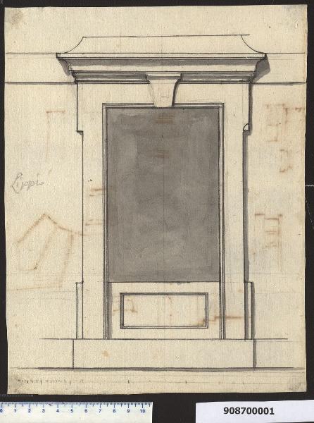 Studio con prospetto di finestra