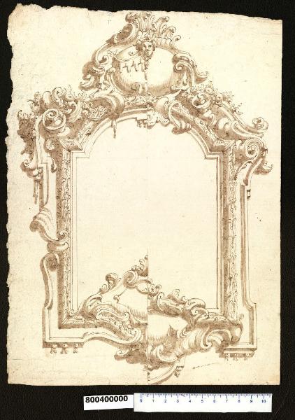 Decorazione per la cornice di un riquadro