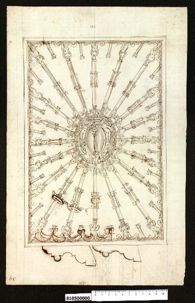 Decorazione per la carrozza del Cardinale Colonna