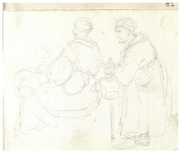 Abbozzi di figure femminili