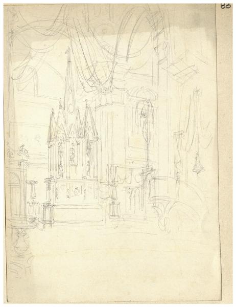 Altare all'interno di una chiesa