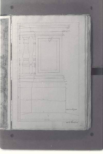 Cornicione di Palazzo Belgioioso d'Este