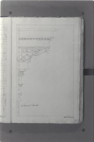 Cornice del proscenio del Teatro alla Scala