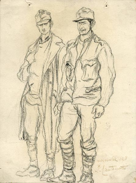 Ritratto di prigionieri Serbo-Croati