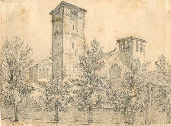 Veduta della Basilica di Sant'Ambrogio