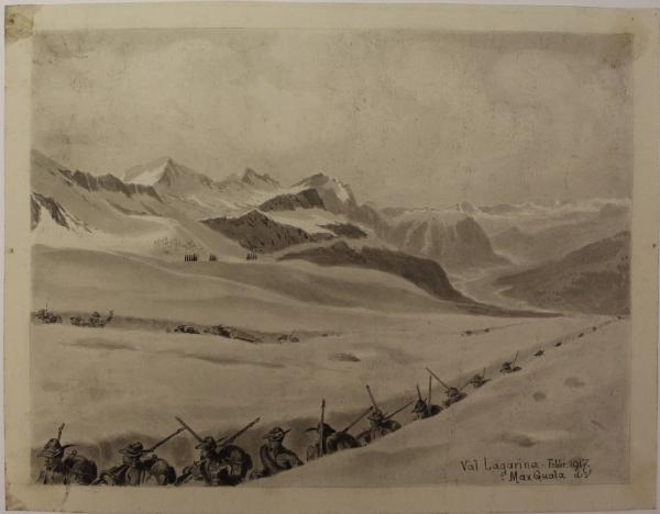 Val Lagarina - Febbr. 1917.