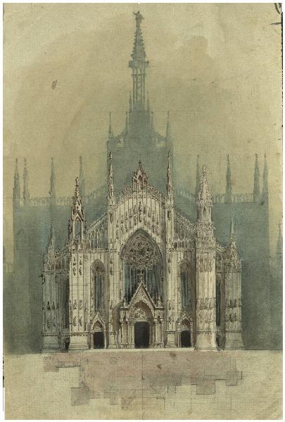 Studio della facciata del Duomo