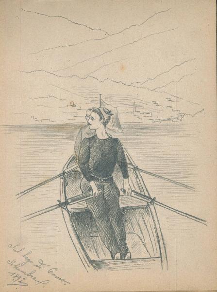 Sul lago di Como. Settembre 1892