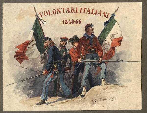 Titolo proprio: VOLONTARI ITALIANI 1848-66