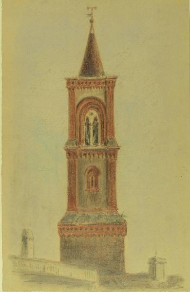 Campanile della chiesa di Sant'Antonio Abate a Milano